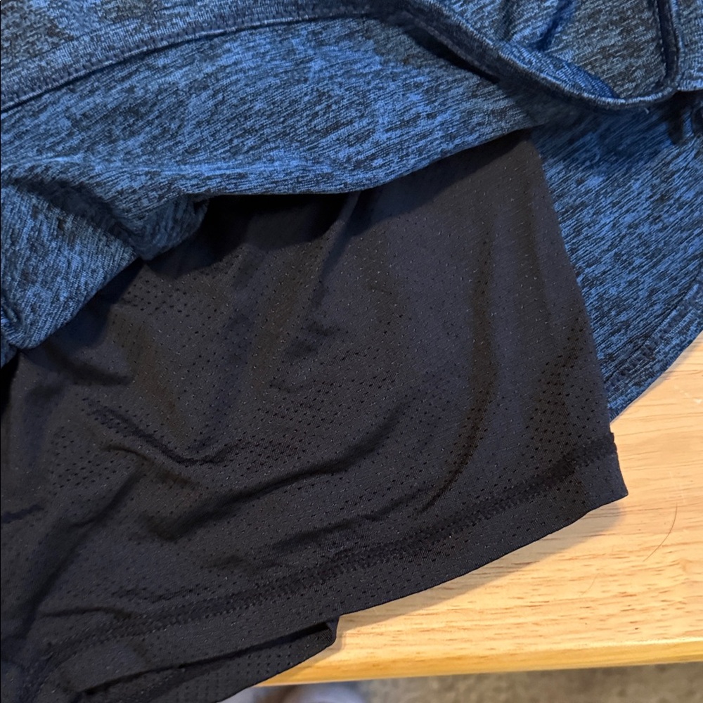 Champion Women's Athletic Shorts - Gray and Blue - Picture 6 of 6